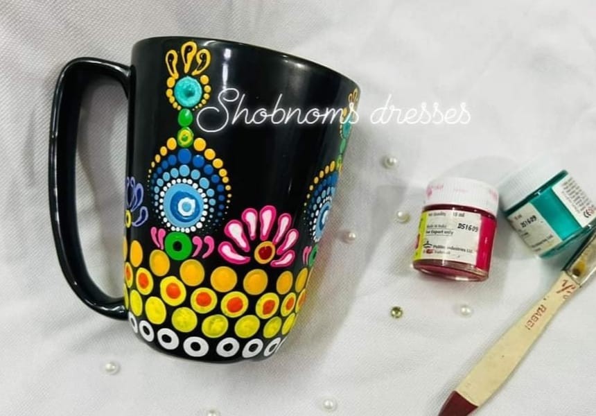 হ্যান্ড পেইন্ট কাপ