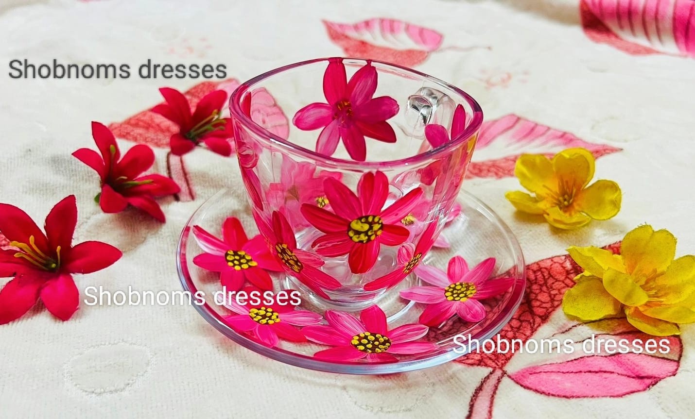 হ্যান্ড পেইন্ট কাপ-প্রিজ